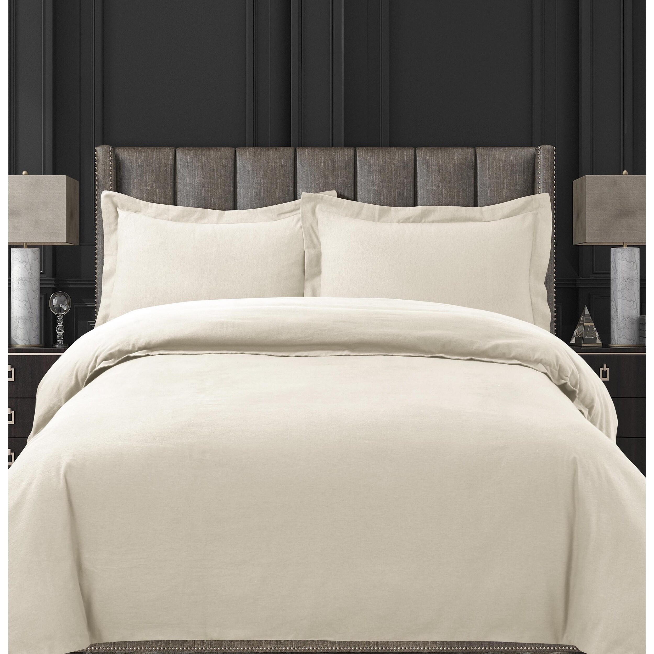 TRIBECA LIVING 170 GSM Chevron Stripe Printed Flannel Luxury Duvet Cover Set Multicolor King TRIBECA LIVING 170 GSM Chevron Stripe Printed Flannel Luxury Duvet Cover Set Multicolor King